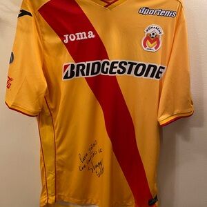 Mexico Soccer Team Joma  Monarcas Morelia  Signed Jersey